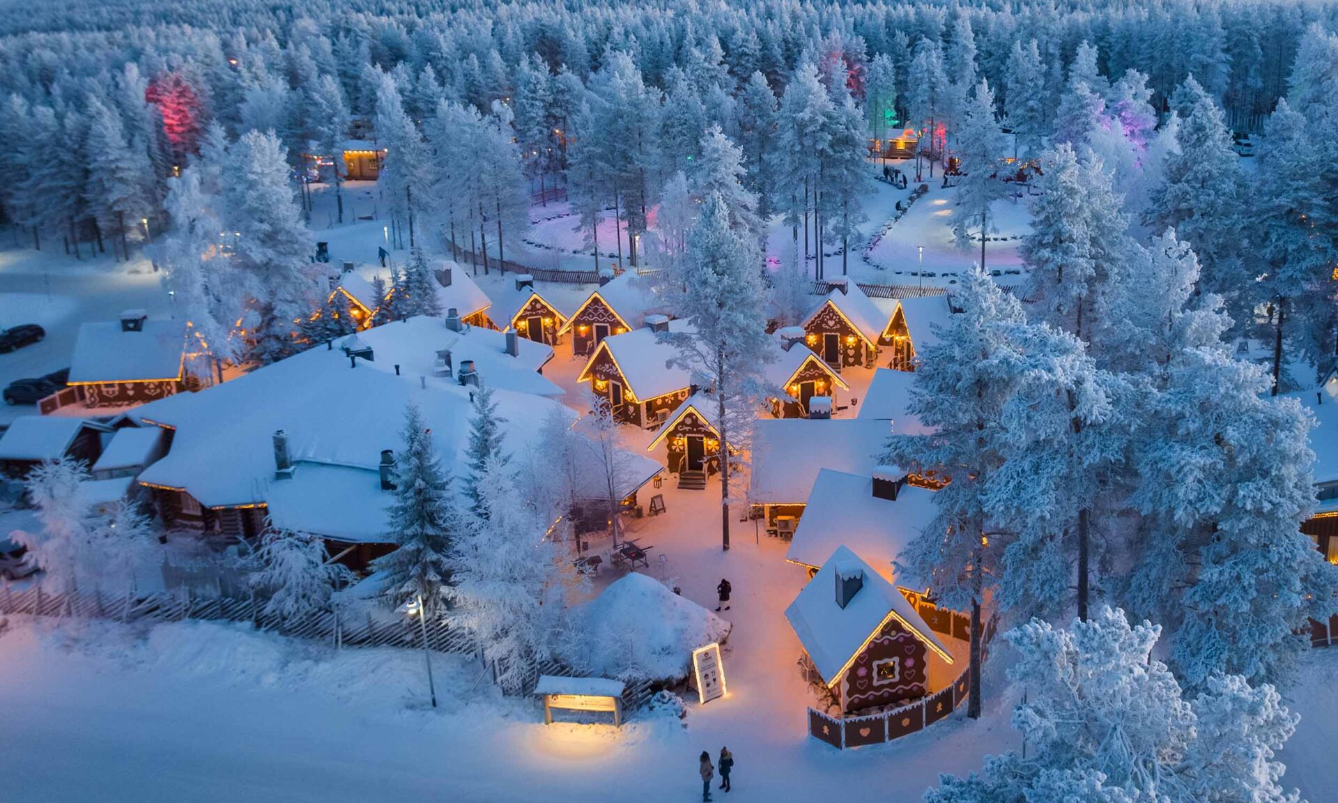 Gingerbread Village Piparina in Santa Claus Village.